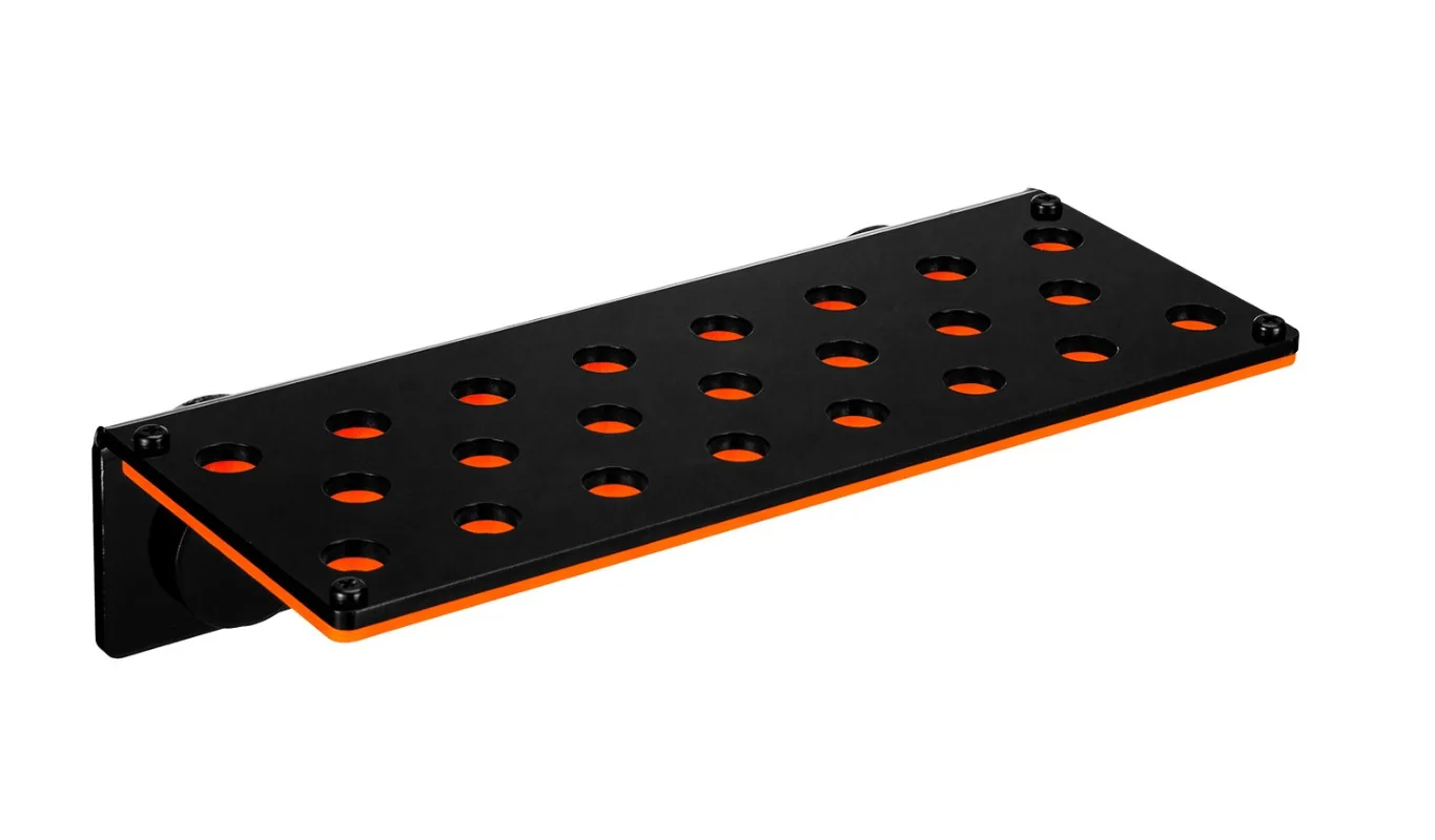 Strong Magnetic Fluorescent Orange 23-Hole Double-Layer Dark Light Coral SPS Bracket Suspension Luminous Acrylic Base Rack