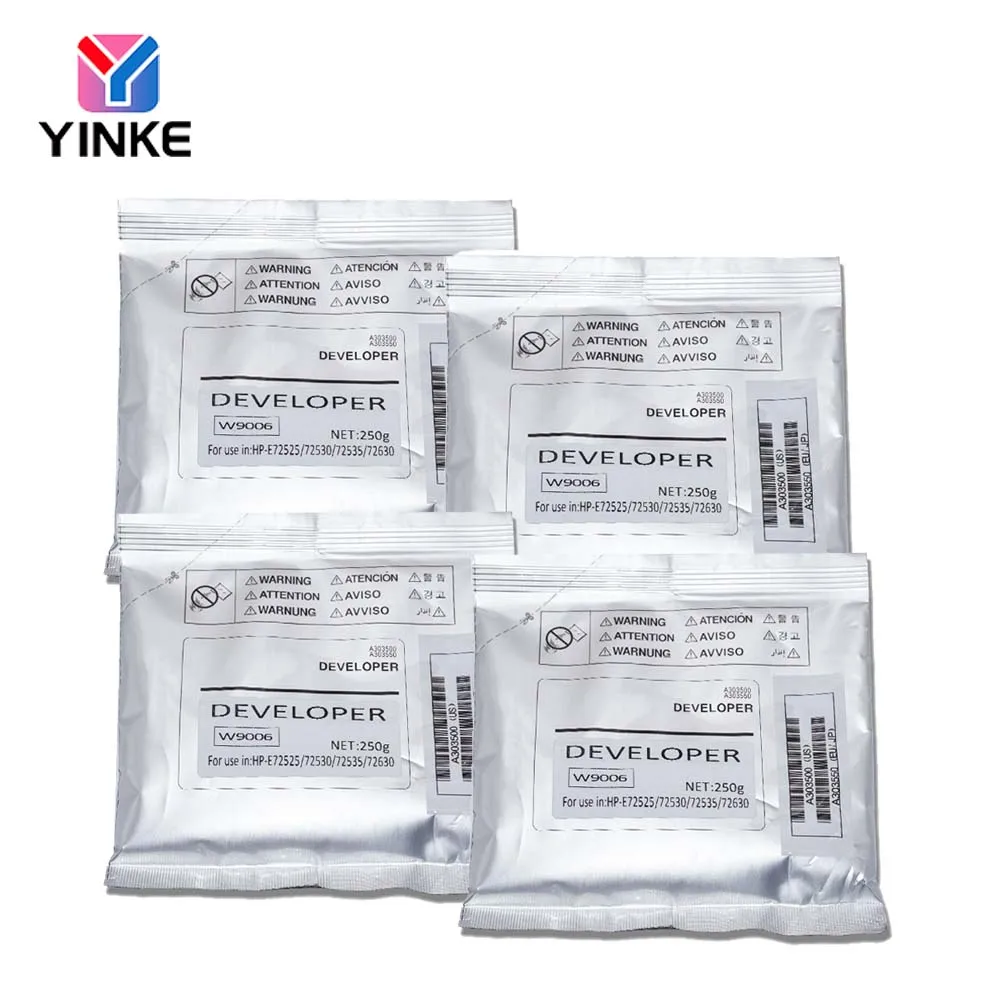 1Bag W9006MC Developer Powder For HP E72625dn E72630 E72635 E72425 E72430 E72525 E72530 E72535 OEM Quality Import Carrier 250g