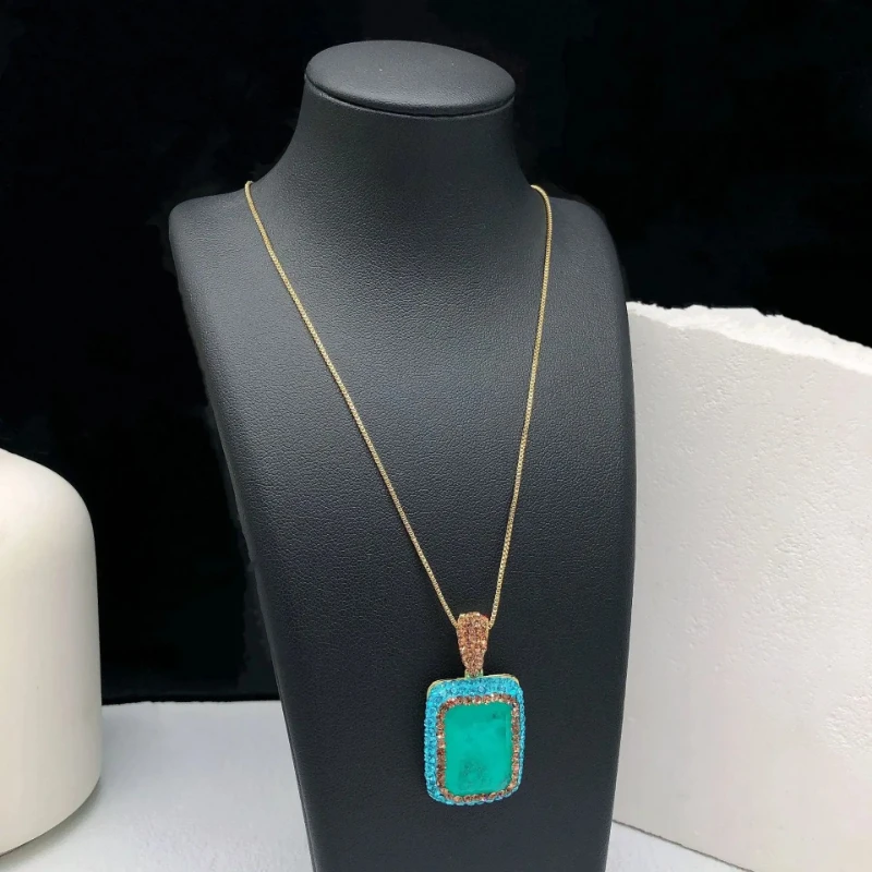Aquamarine Pearl Jewelry Set Throat Chakra Balancing Jewelry for Feminine Grace Confident Speech and Heart Mind Harmony