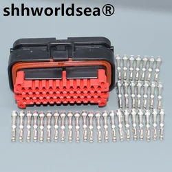 shhworldsea 35 Pin Way 776164-1 Female Waterproof Auto Connectors Auto Accessories Wire Connection ECU Plug With Terminal