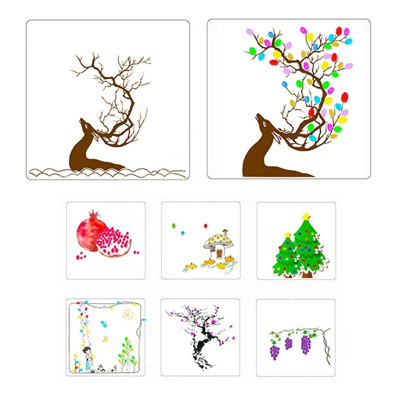 Kit de peinture au doigt pour enfants, peinture au doigt pour tout-petits, peintures lavables pour enfants, fournitures de dessin