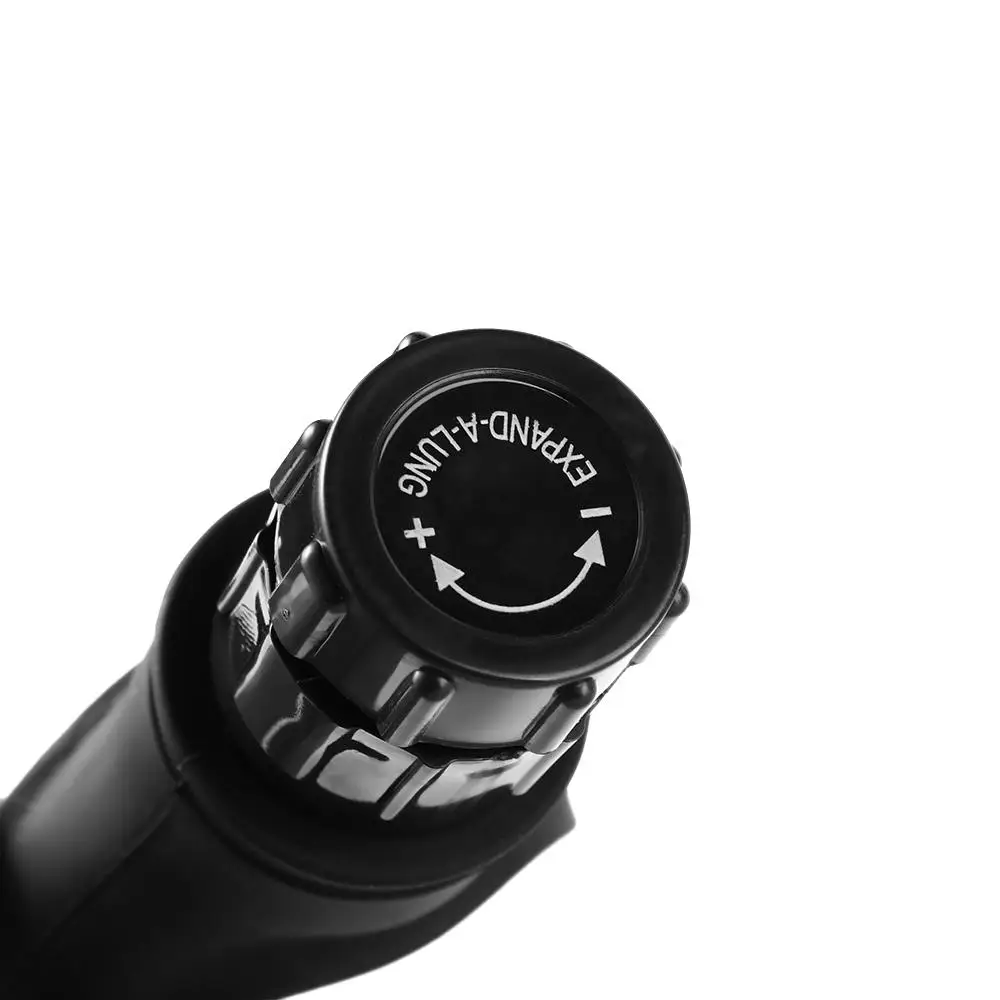 Fitness Equipment Lung Respirator Respirator Adjustable Silicone Breathing Mouthpiece Black Silicone