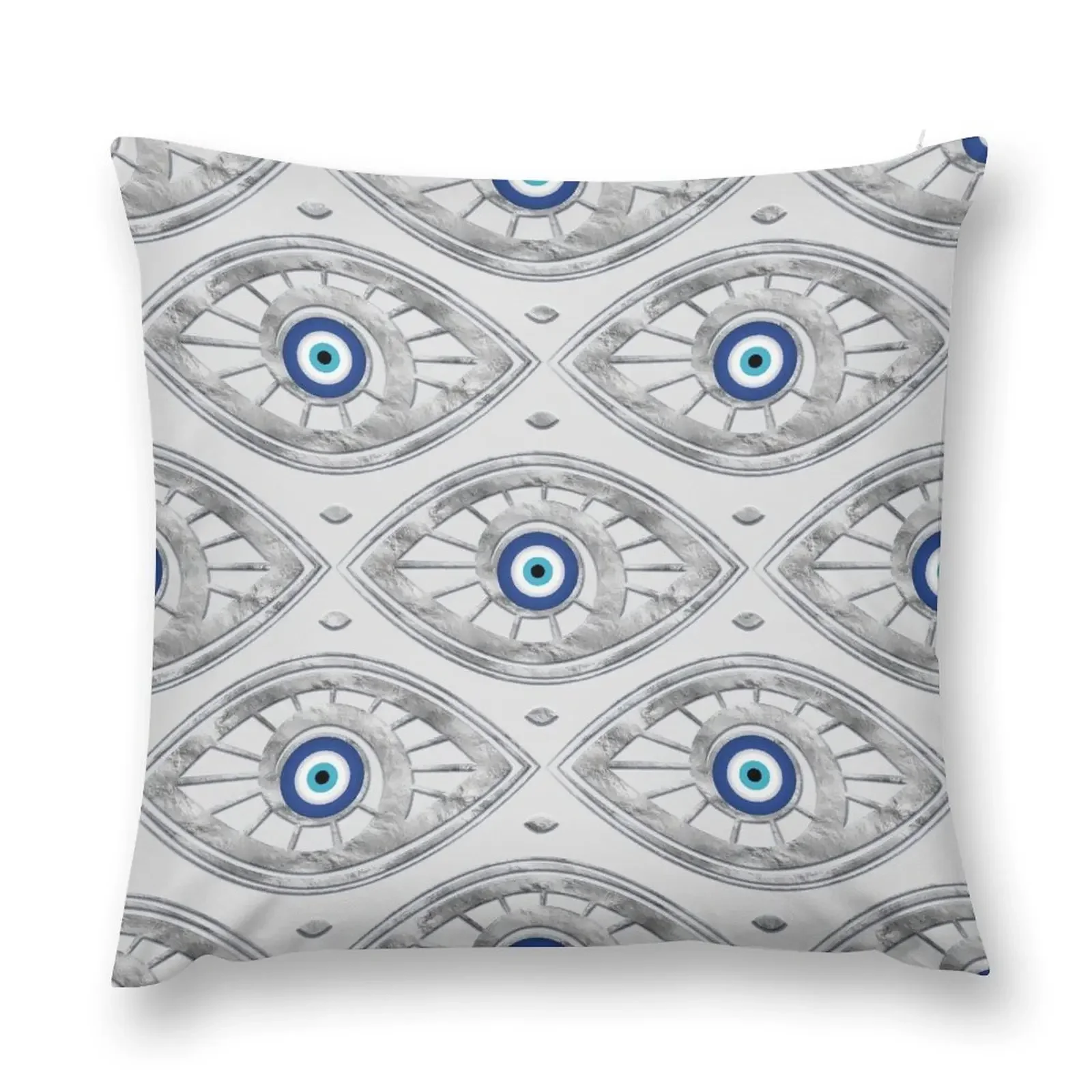 

Greek Mati Mataki - Matiasma Evil Eye Pattern #3 Throw Pillow Christmas Pillow Cases pillow cover luxury