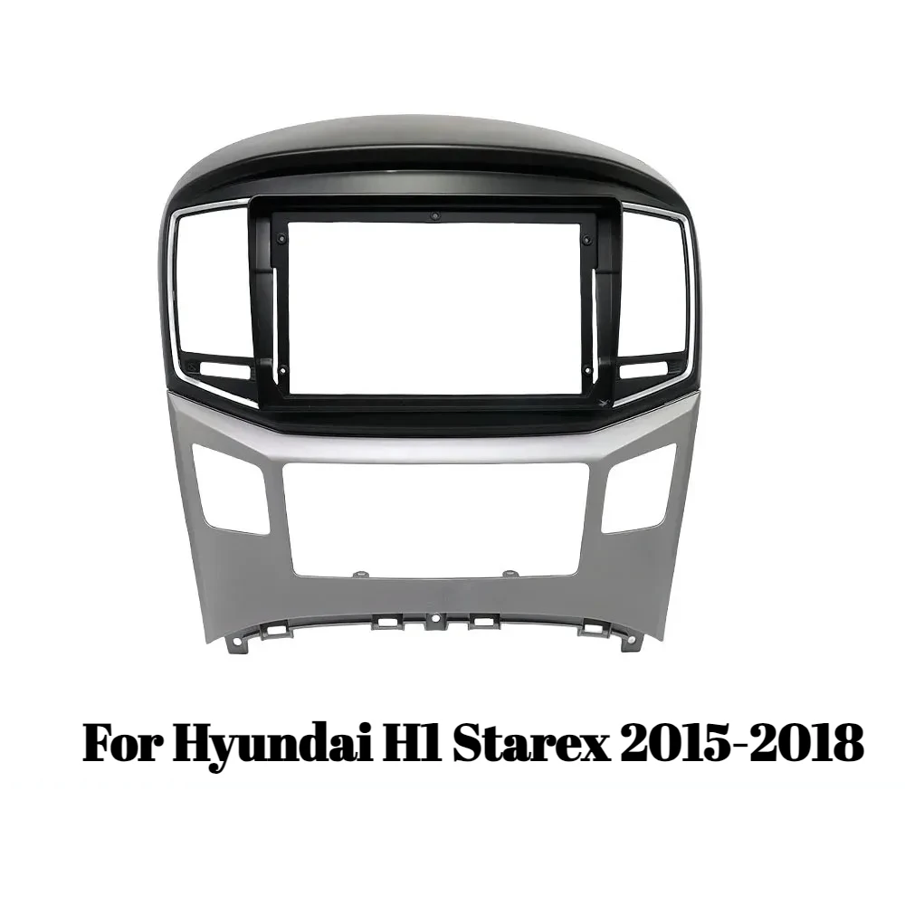 

9-дюймовая 2-диночная панель автомобильного радиоприемника для Hyundai H1 Starex 2015-2018, комплект для установки DVD Audio Dash Frame