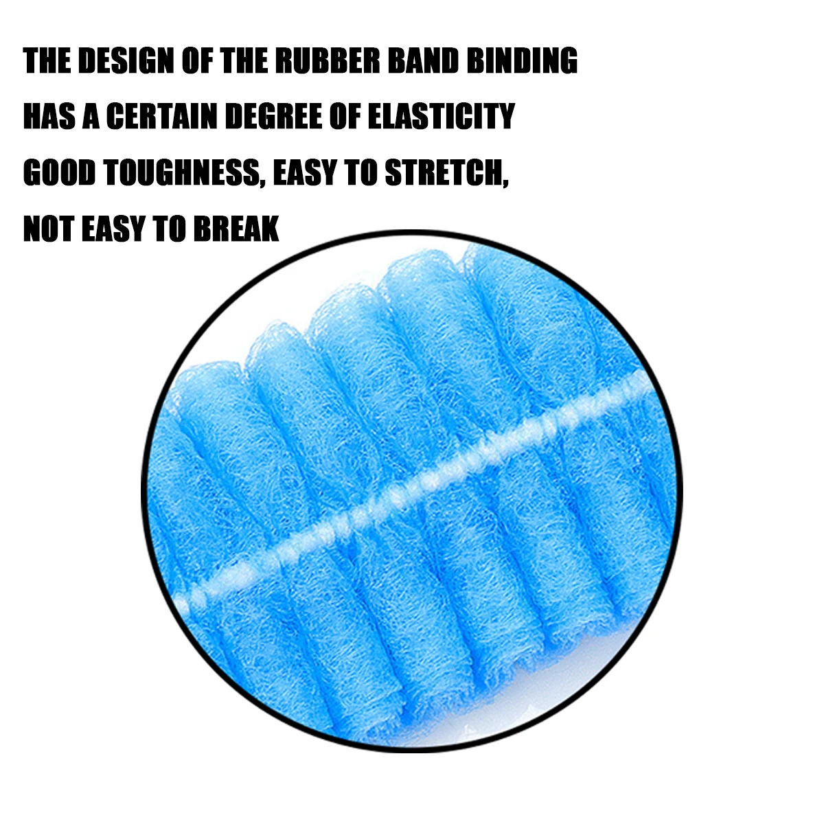 50/100PCS 일회용 헤어 헤드 캡 비직조 방진 캡 속눈썹 연장 메이크업 도구 통기성 샤워 목욕 모자2028