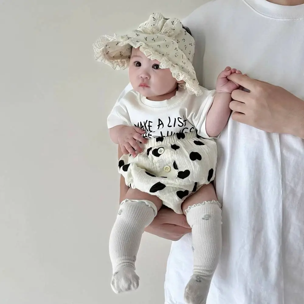 

Защита от ультрафиолета, детский бант с сердечком, шляпа от солнца, защита от солнца, летний пустой цилиндр с бантом, дышащий регулируемый