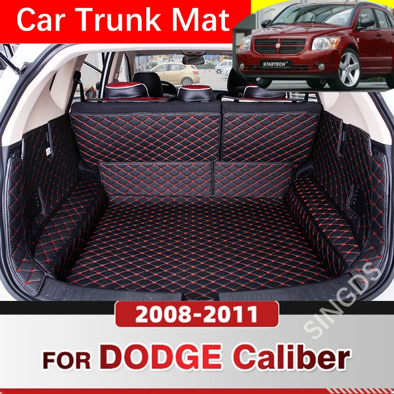 

Auto Full Coverage Trunk Mat For Dodge Caliber 2008-2011 10 09 Car Boot Cover Pad Cargo Liner Interior Protector Accessories