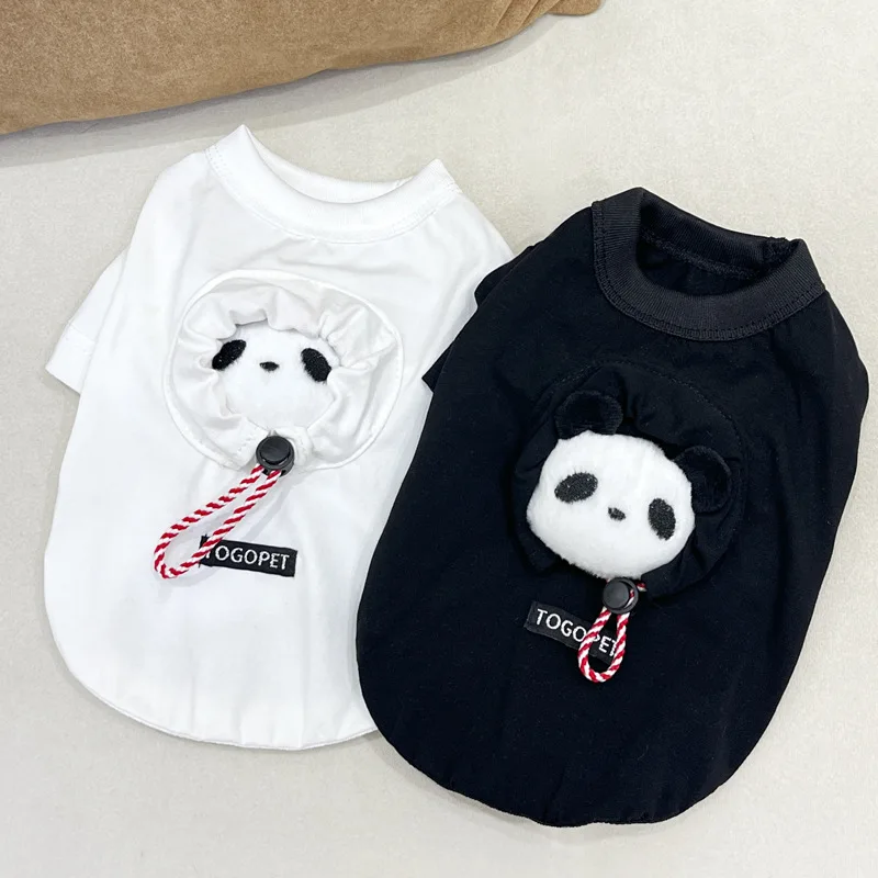 

Spring and Summer Thin Pet Clothing Teddy Bichon Pomeranian Maltese Dog Vest CottonTT-shirt