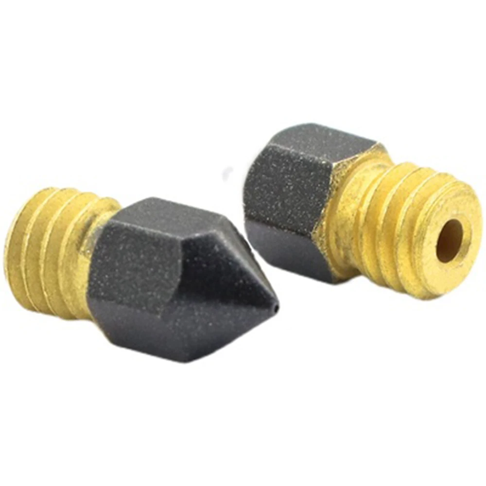 Neue MK8 Beschichtung Düsen V6 0,4mm 0,6mm 3D Druck Teile PETG Nicht-stick J Kopf für Creality e3D 1,75mm A8 CR-10 Ender 3