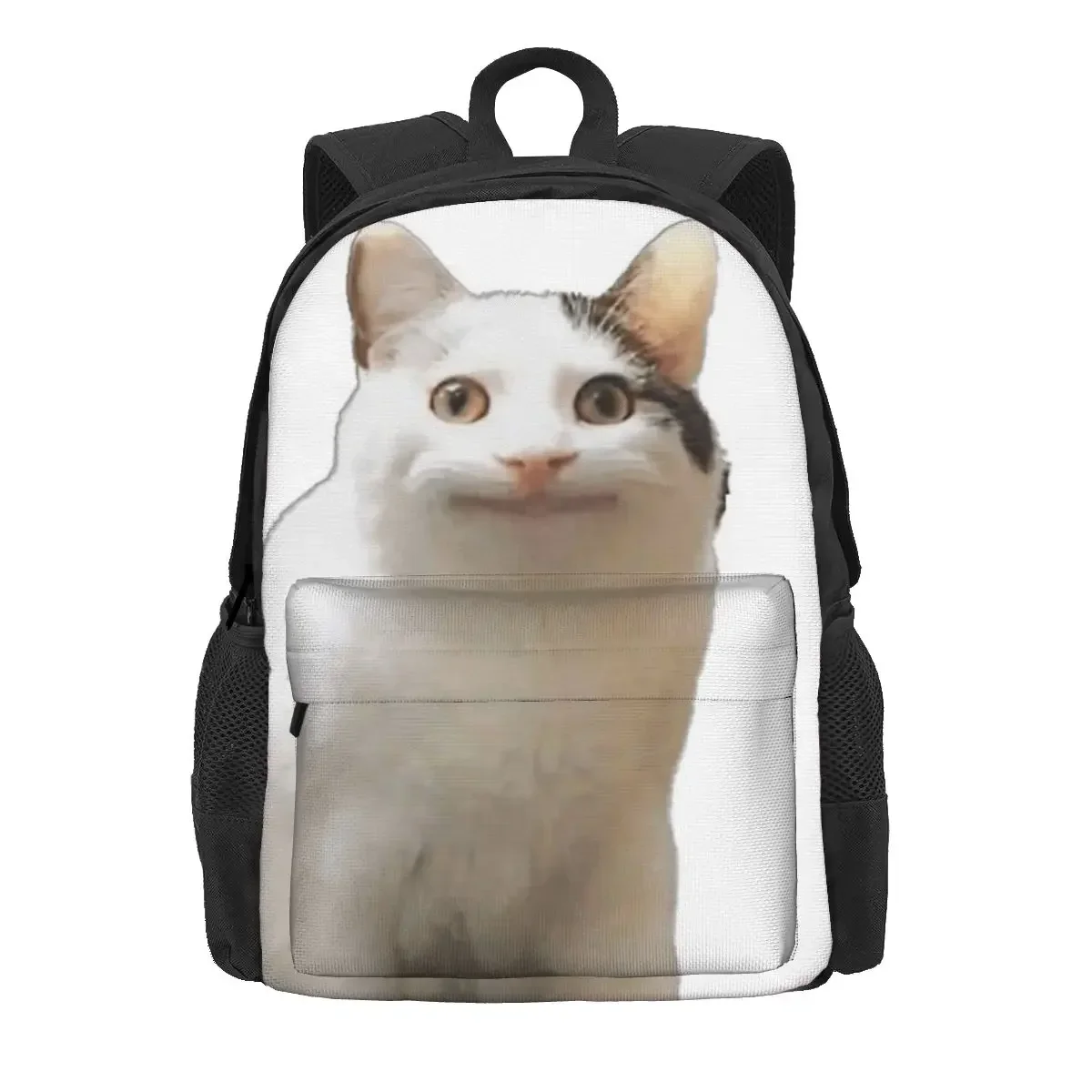 Beluga Cat Safari Backpacks Boys Girls Bookbag Children School Bags Cartoon Kids Rucksack Laptop Rucksack Shoulder Bag