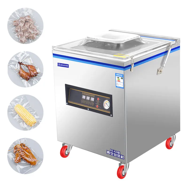 Plastic Film Packaging Machines Coffee Bag Brick Pillow Compress Pack Vacuum Packing Sealing Machine