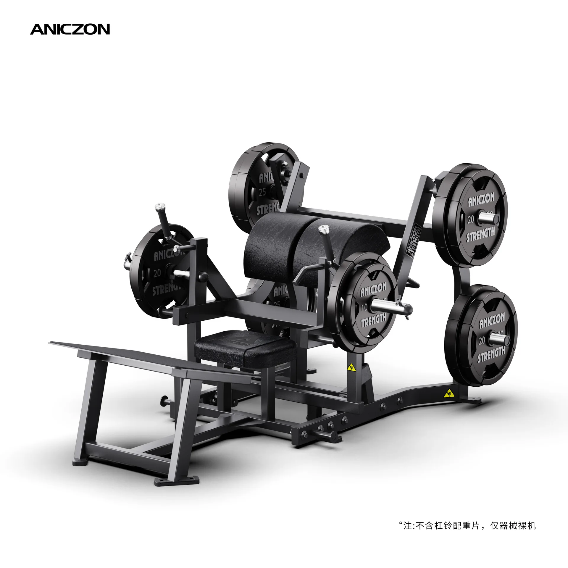 YJQ hip punch trainer gym commercial hip training machine supine muscle exercise equipment