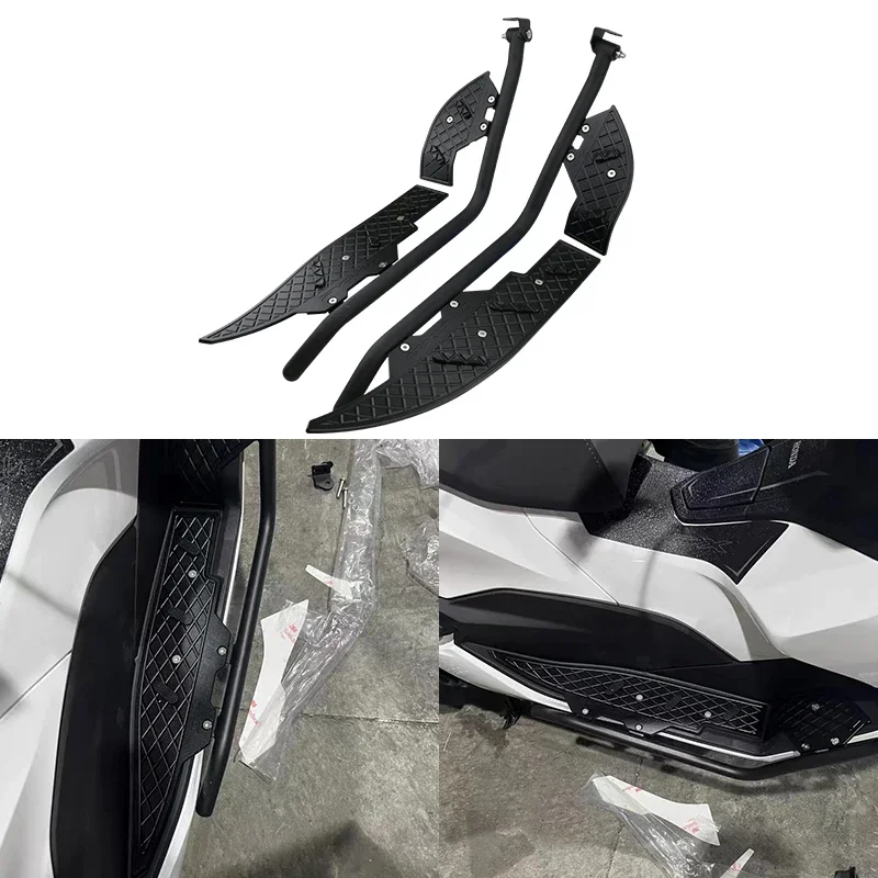 

For Honda PCX160 Pcx 160 Modified Universal Foot Pedal Bumper Anti Fall Bracket with Spotlight Bracket Motorcycle Accessories