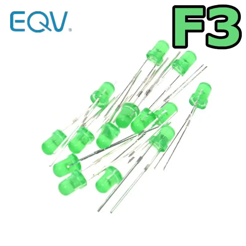 Green F3 3Mm Led Gr…
