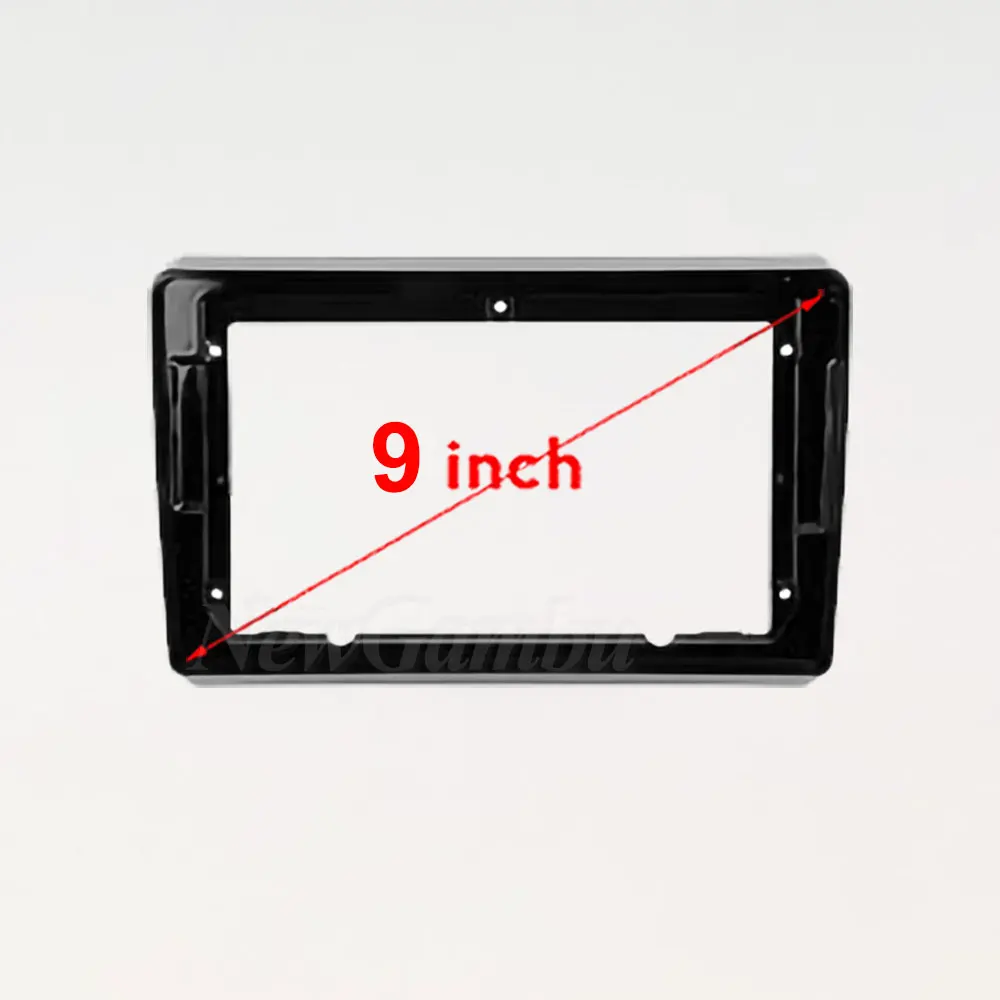 Radio para Auto NewGambu de 9 Pulgadas Compatible con Dodge Dart 2012-2016, Marco sin Cable, Panel de Plástico ABS para el Tablero