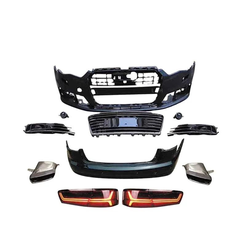 

Auto Tuning Accessories Body Kit For s A6 model 12-15 upgrd 16 models PP material Front bounding kit
