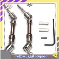 Latest 2 Set CVD Front Wheel Universal Drive Shaft Accessories For Wltoys 12428 12423 12427 1/12 RC Car Upgrade Parts