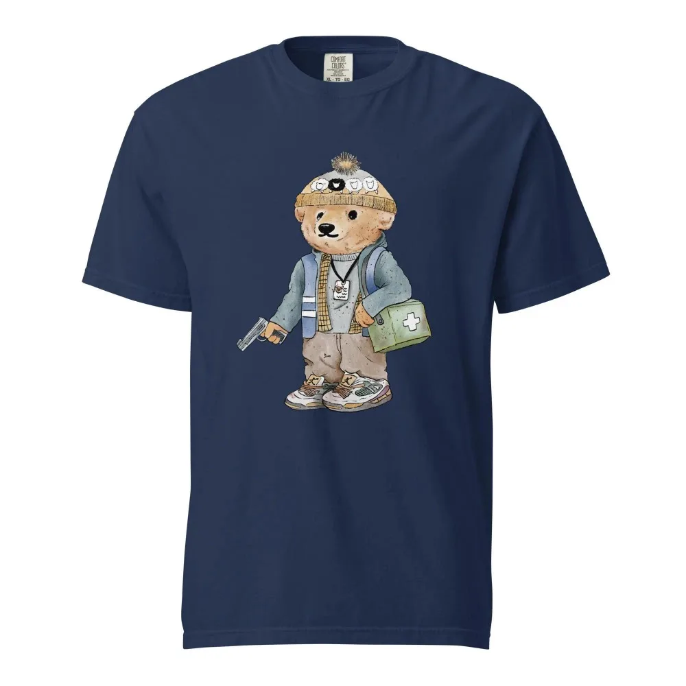 Bryan Bear T-shirt Women Men Cotton Tee Vintage Kawaii Clothes Resident Evil 2026 Movie Horror Graphic T Shirts Halloween Gifts