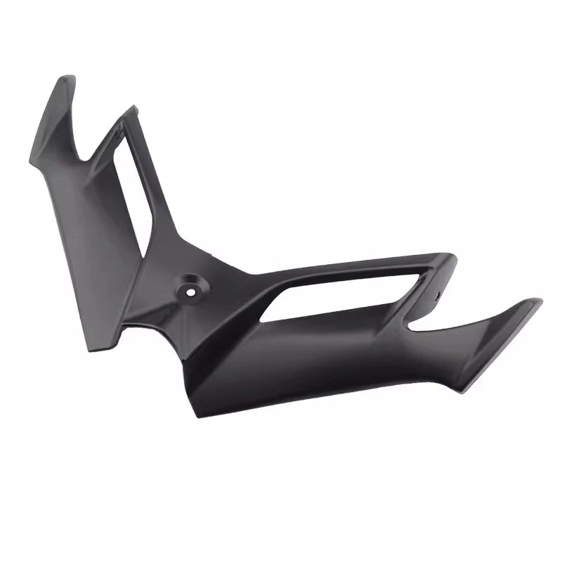 Suitable for KTM RC390 Shark Fin Modified Beak Winglet Front Lower Lip Aftermarket Racing Motorcycle Accessories in Black