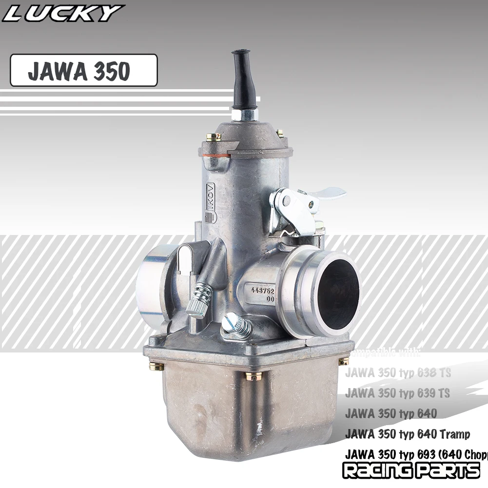 NEW JAWA 350 Carburetor 28mm For JAWA350 TS Type 638 639 640 693 Chopper 12V Vergaser Motorcycle Carbn Scooter Dirt Pit Bike