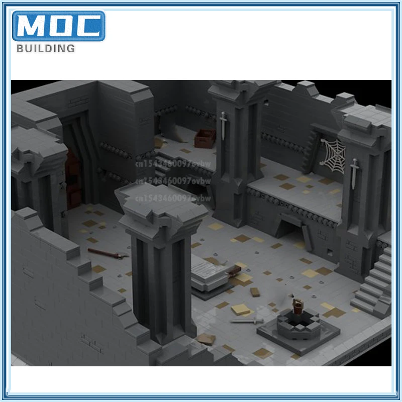 Matrix Sentinel MOC Building Block Movie Science Fiction Monster Octopus Technology Bricks DIY Assembly Display Toys Xmas Gifts