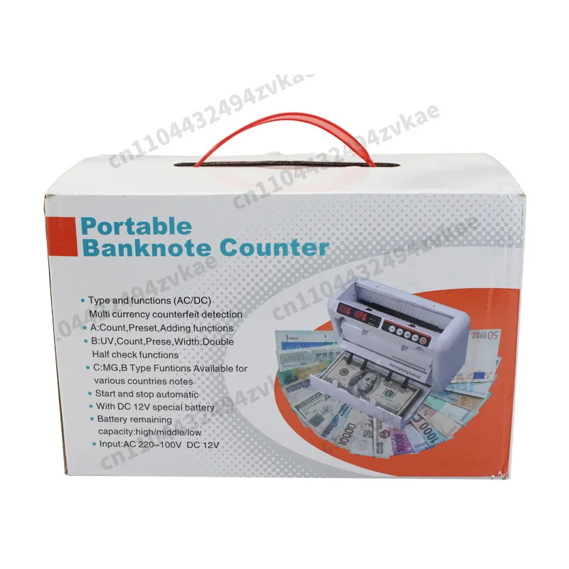 Detector UV MG Mini Currency Bill Counting MachineK-1000 Portable Money Counter With Rechargeable Battery Money