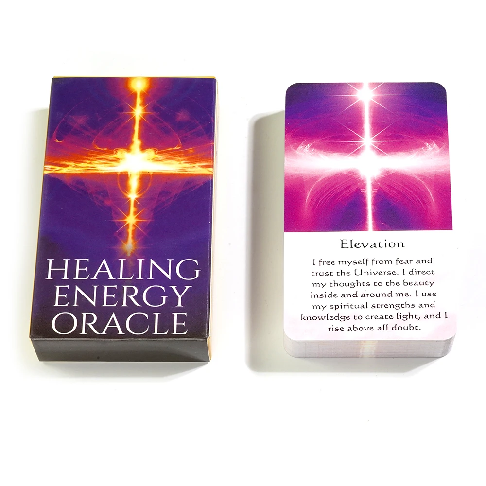 Newest Healing Enercy Oracle Cards Tarot Table Game With Online Guidebook For Adult Children Game Gift