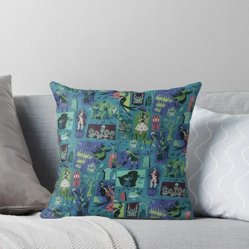 

Constance clootie Halloween grave haunted mansion haunted house madame leota Throw Pillow Sofas Covers Luxury Pillow Case pillow
