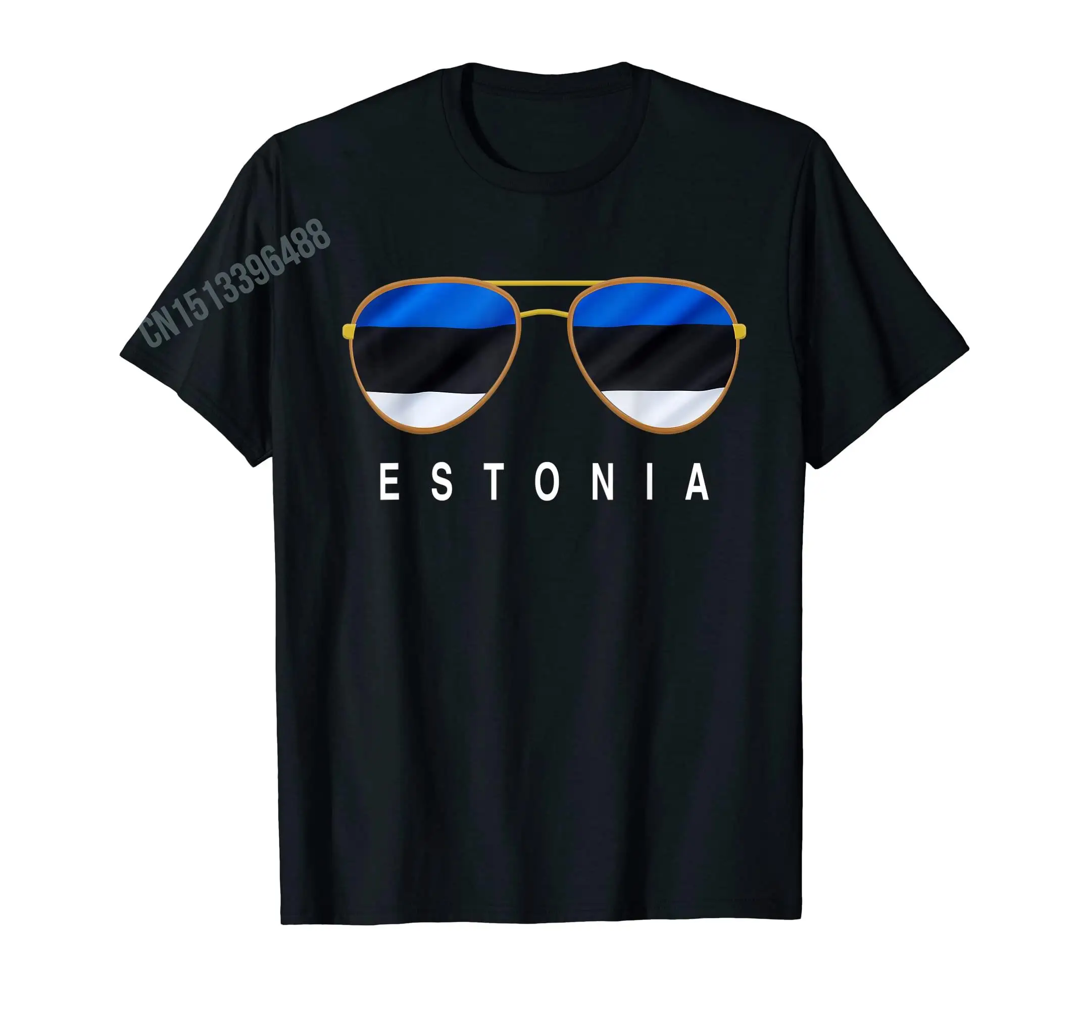 More Design Estonian Gift  Estonia Country Map Flag Premium T-Shirt For Men Women T Shirt Tops Cotton Tees