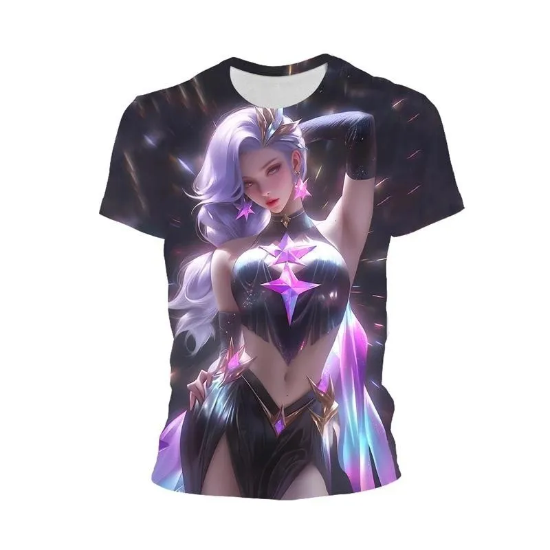 3D Graphic T Shirts Men Women Pattern Print Tops Tees Short Sleeve Trend Personality Streetwear T-shirts