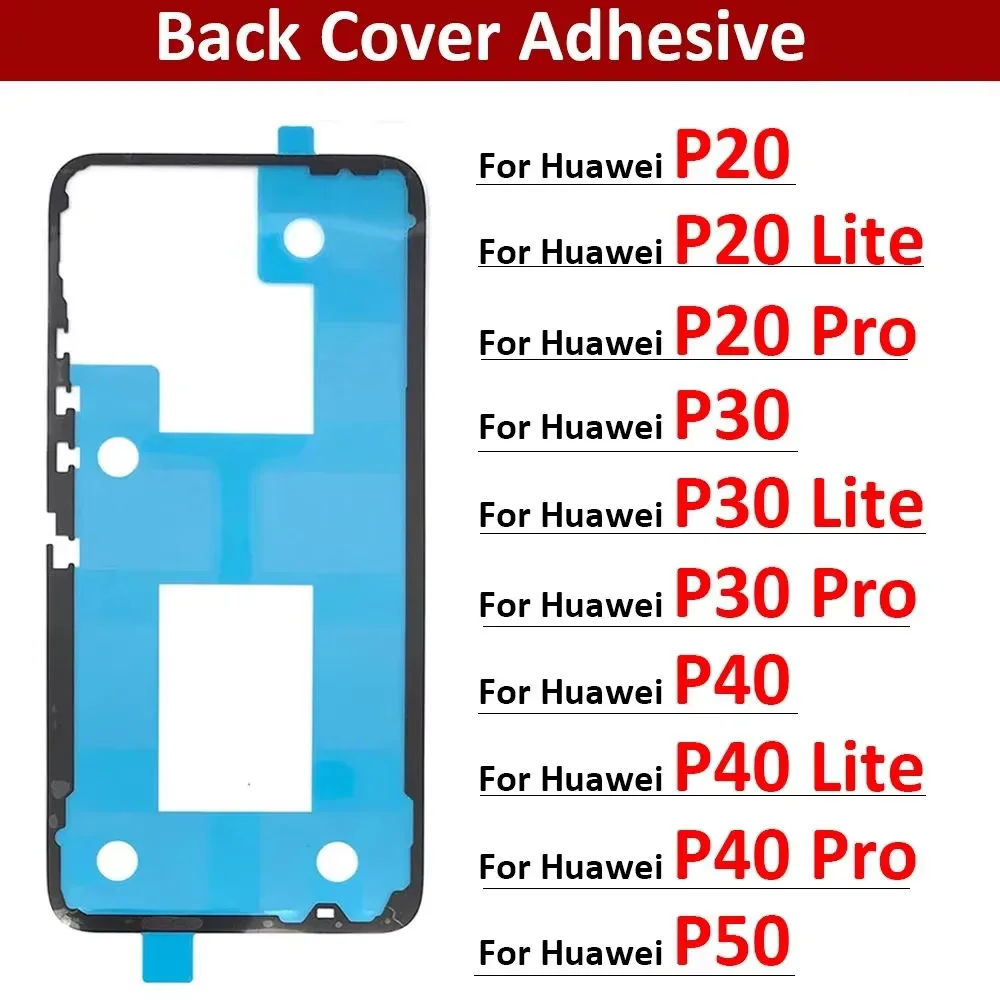 

Adhesive Sticker Back Housing Battery Cover Tape Waterproof For Huawei P20 P30 P40 P50 Pro Lite