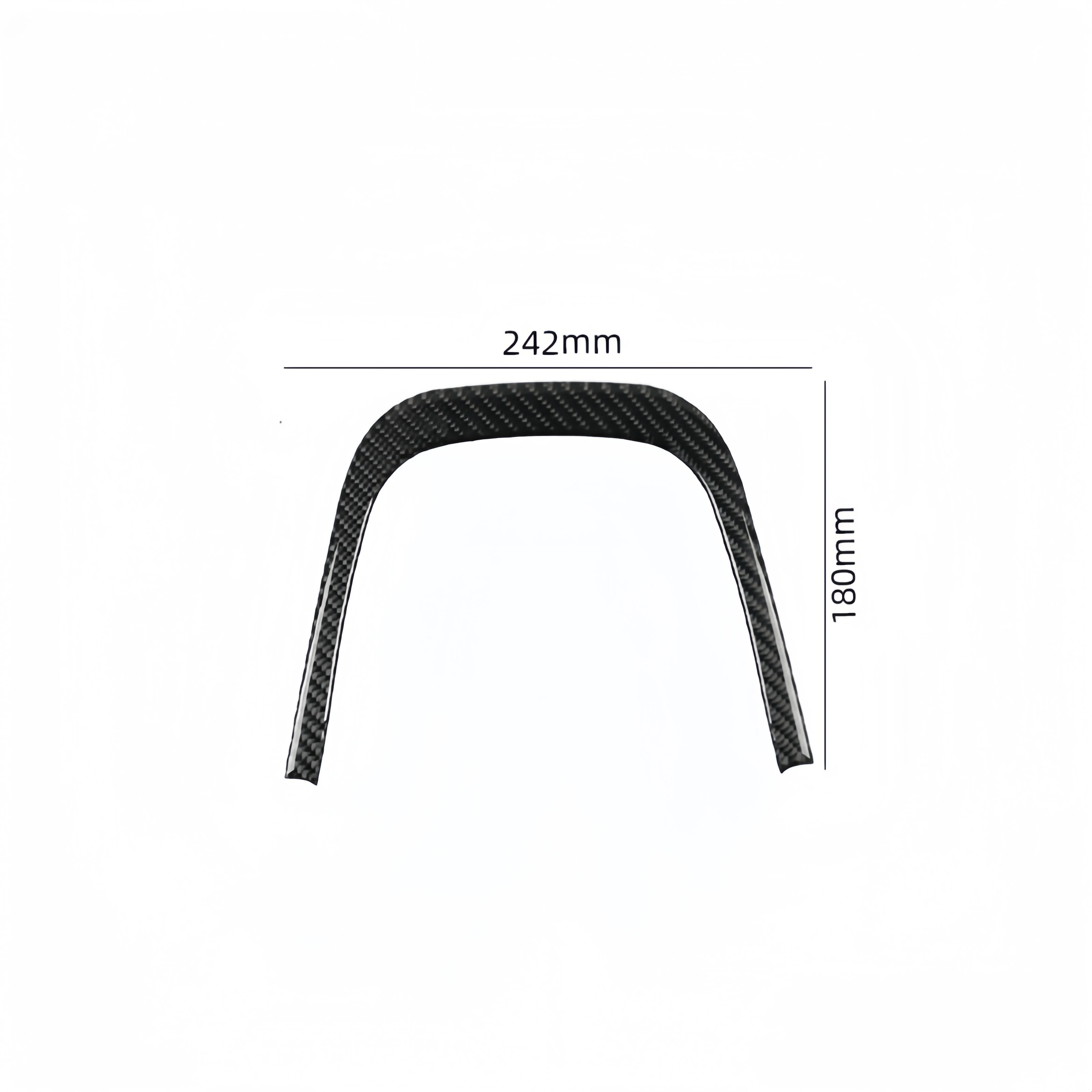 Carbon Fiber Interior For Chevrolet Sonic 2012-2016 Car Dashboard Storage Box Frame Cover Protecrive Trim Accesorios Para Auto