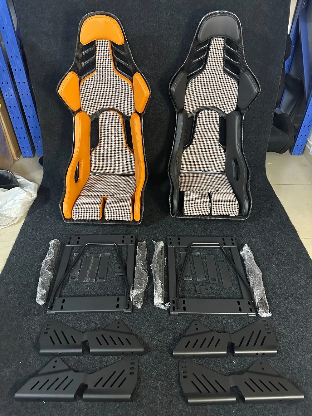 High Quality Carbon Fiber Racing SeatSports Car Bucket Seats Carbon Fiber for Recaro Podium Fiberglass