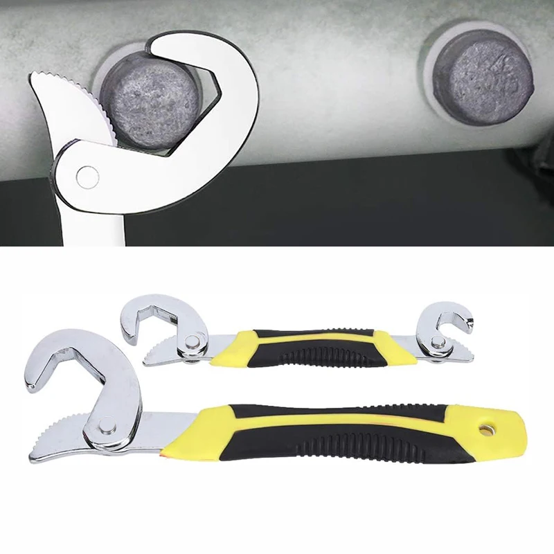 6-32mm Multifunctional Universal Open Pipe Pliers, Hardware Manual Tools, Double Headed Stainless Steel Anti Slip Wrench