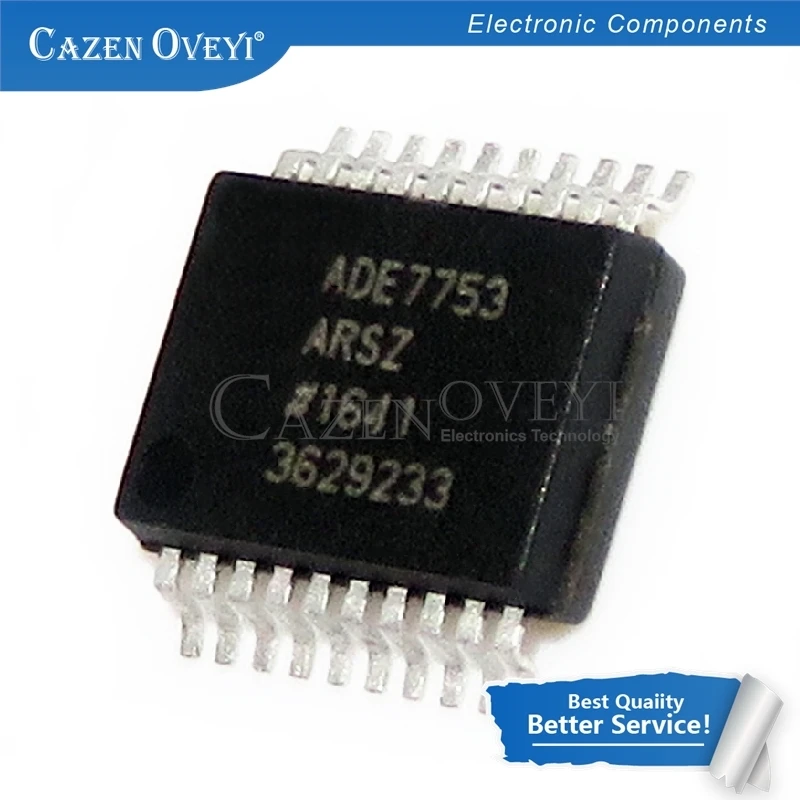 10pcs/lot ADE7753ARSZ ADE7753ARS ADE7753 SSOP-20 In Stock