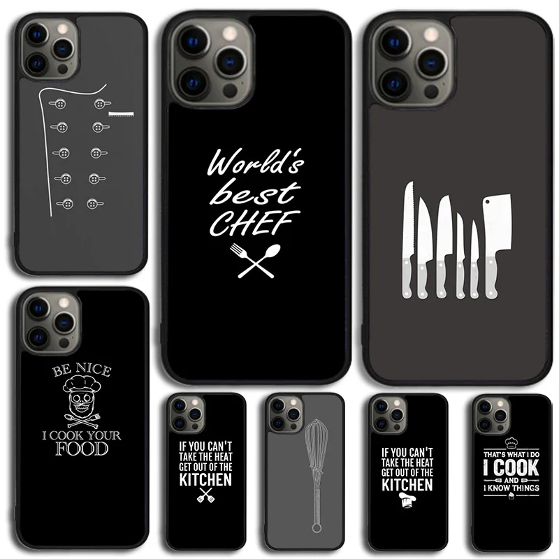 Iphone deksel med kokke-motiv