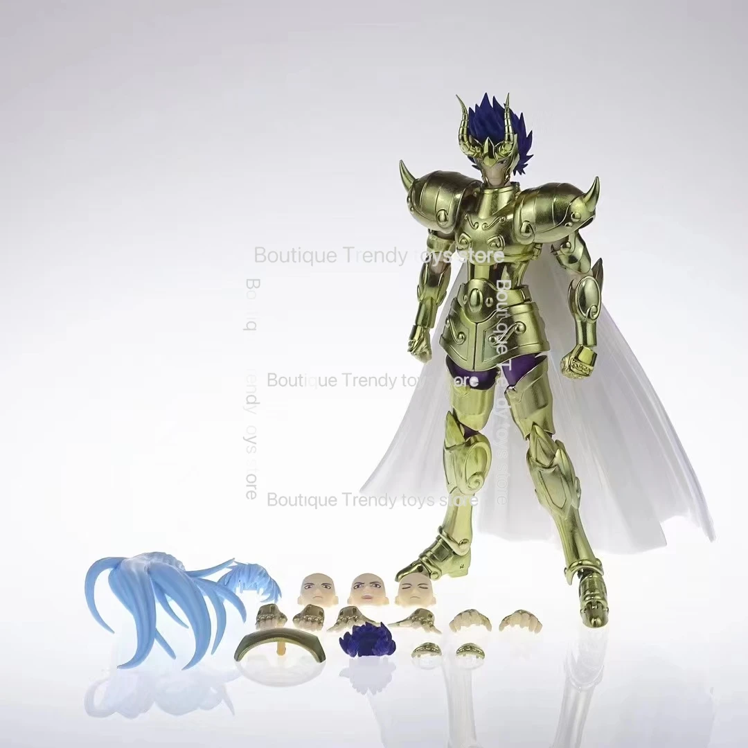 En Stock ShineTime ST modèle Saint Seiya Style EX El Cid capricorne perdu toile LC or chevaliers alliage articulé Anime Figure
