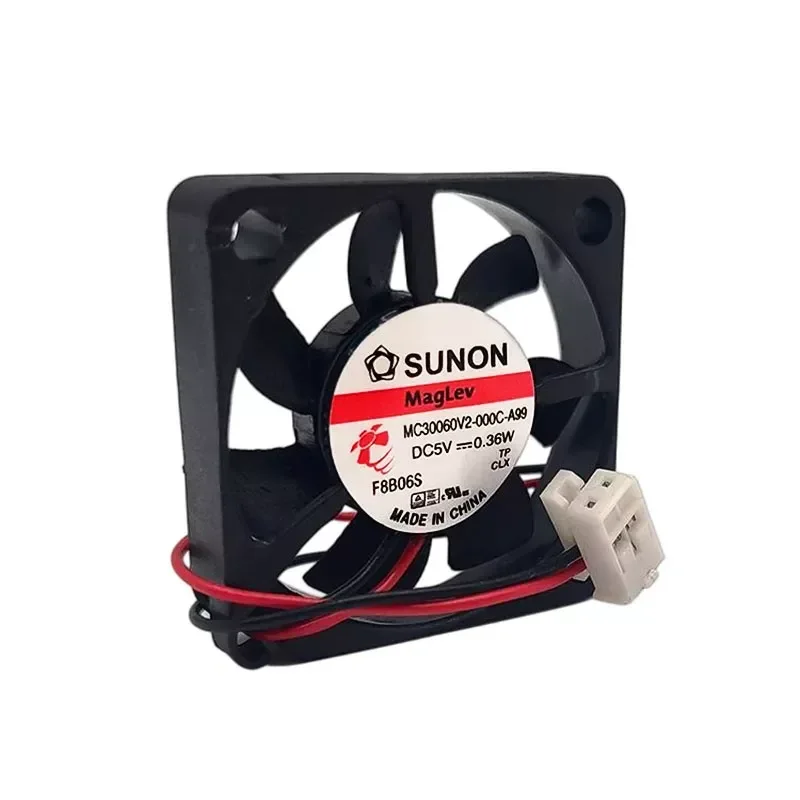 For SUNON MC30060V2-000C-A99 3006 5V 0.36W Silent Ultra-Thin Lamp Fan