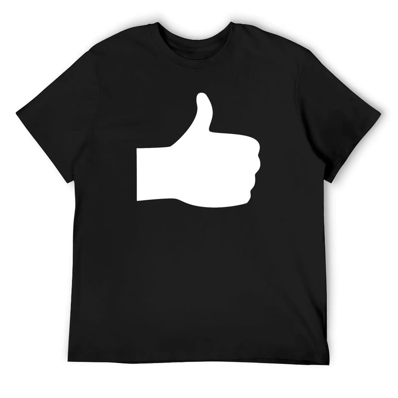 

Thumbs Up! T-Shirt Short sleeve tee plus size clothes quick-drying oversized funny t shirts for men
