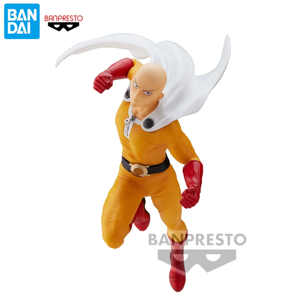 

Banpresto One Punch Man Saitama 130mm Desktop Ornaments Collectible Figure Anime Action Model Toy Gift for Children