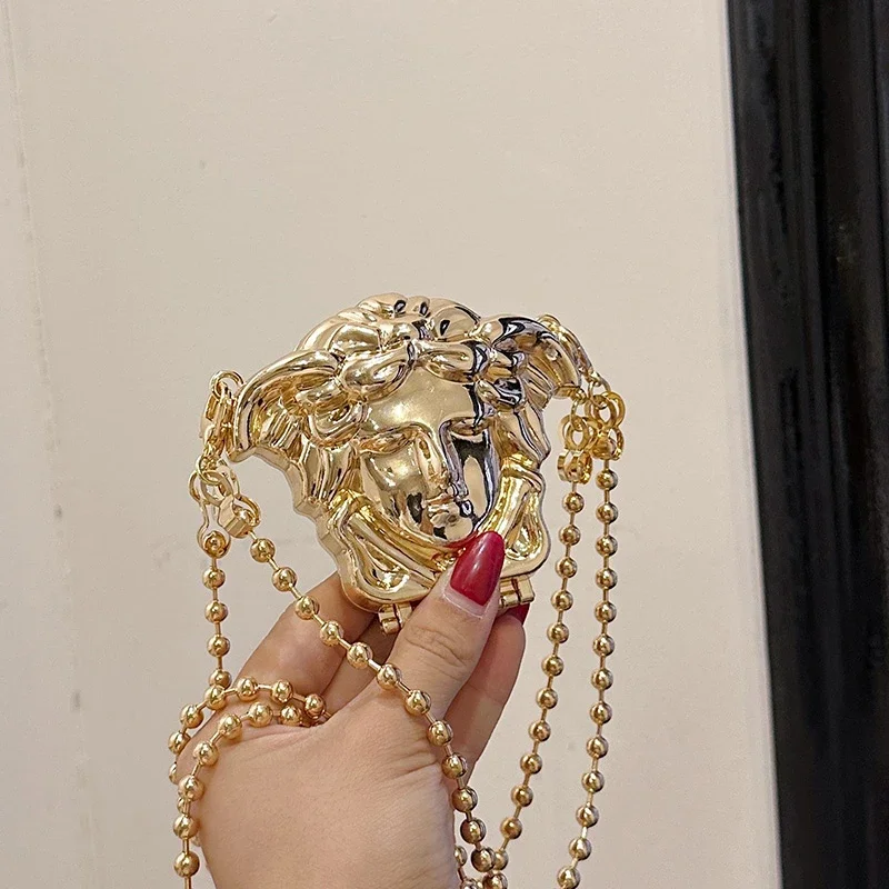 حقيبة كروس جلدية فاخرة للنساء، حقيبة كتف أنيقة للسيدات، محفظة كلاسيكية أنيقة