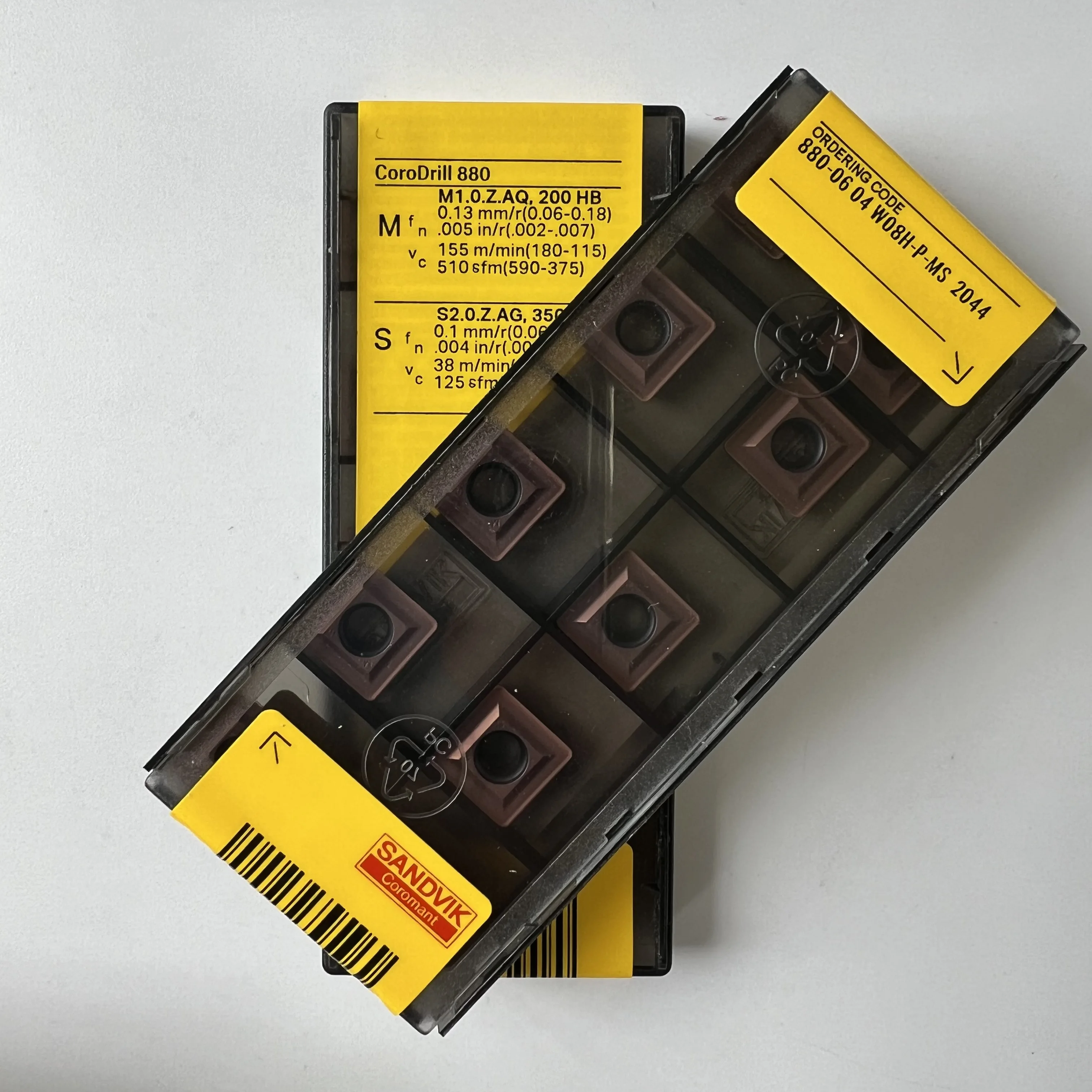 

880-0604W08H-P-MS 2044 Original CNC blade10PCS