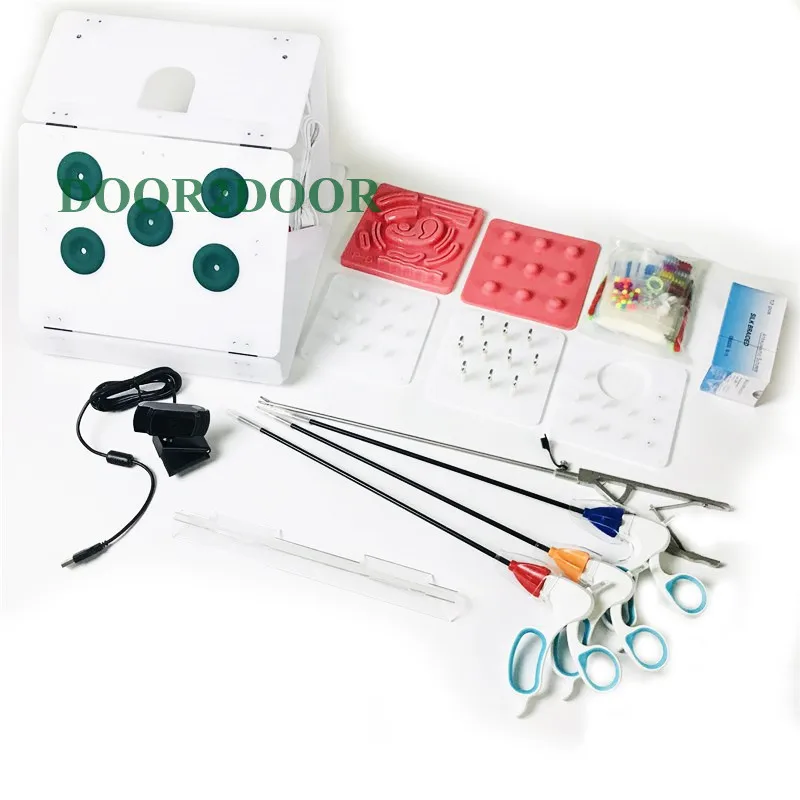 Complete set Laparoscopic Surgery Training Box Student Doctors nurse Simulated Surgical Teaching Practice Tools