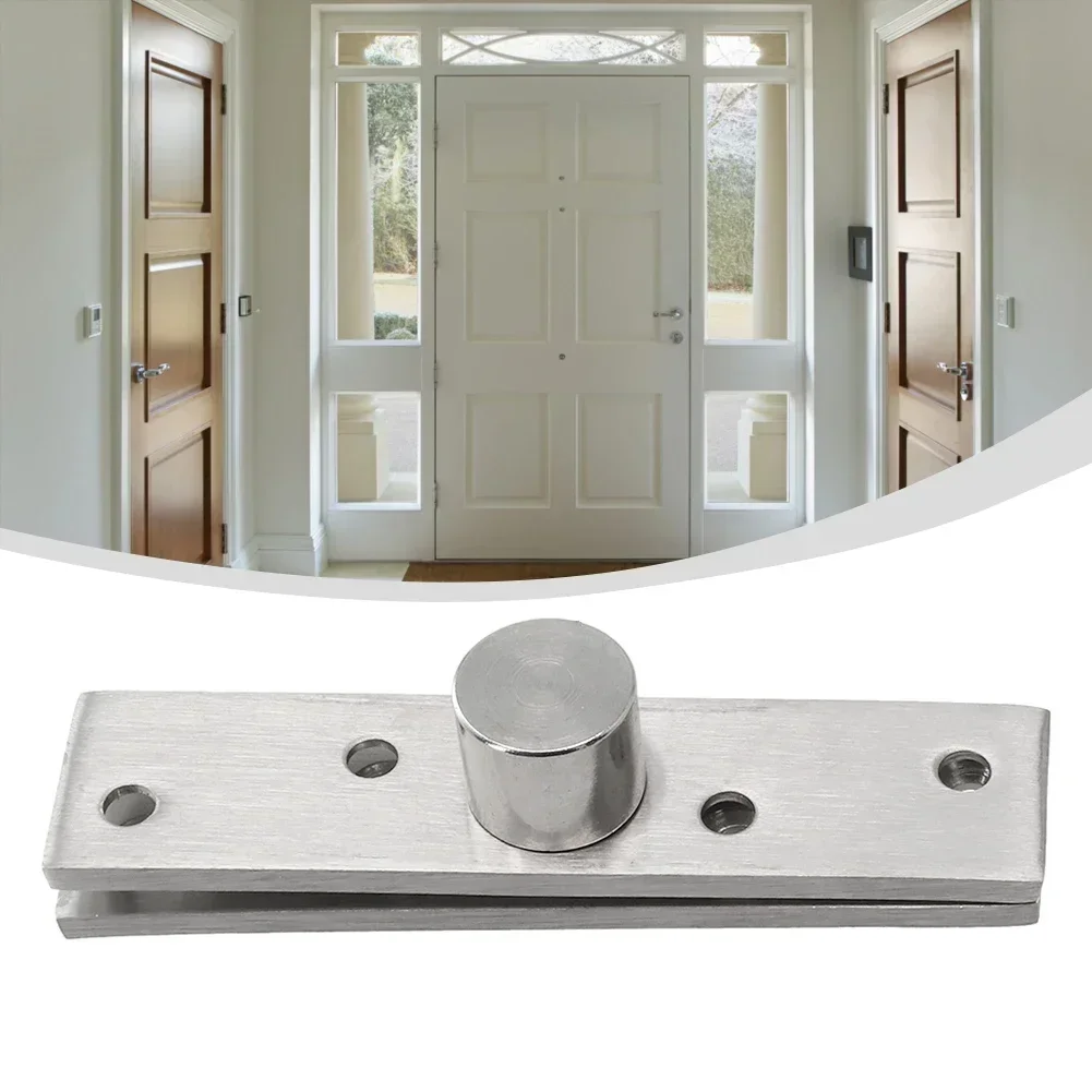 Stainless Steel Pivot Door Hinge Heavy Duty Up And Down For 360 Degree Shaft For Room Mansion Rotary Door Pivot Hardware