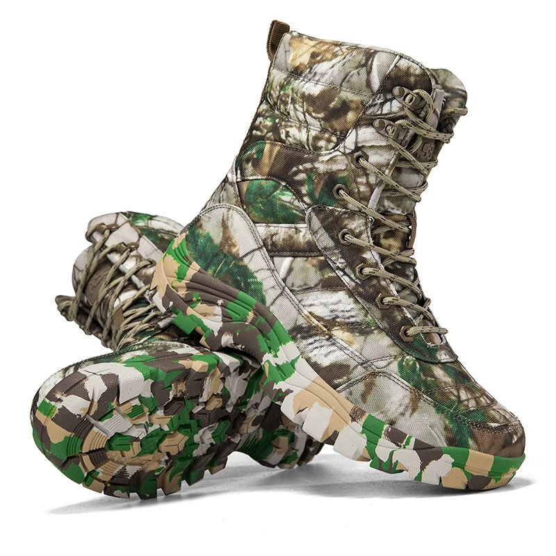 Botas Tácticas de Combate para - Outdoor Hunting Prints reseña y precio