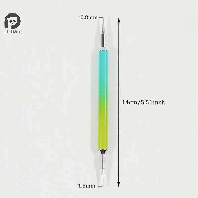 Pędzle do manicure, pisaki do zdobienia diamentami, pędzle do przedłużania paznokci, pędzle do malowania paznokci do zdobienia paznokci żelowymi lakierami, profesjonalne narzędzia do paznokci.