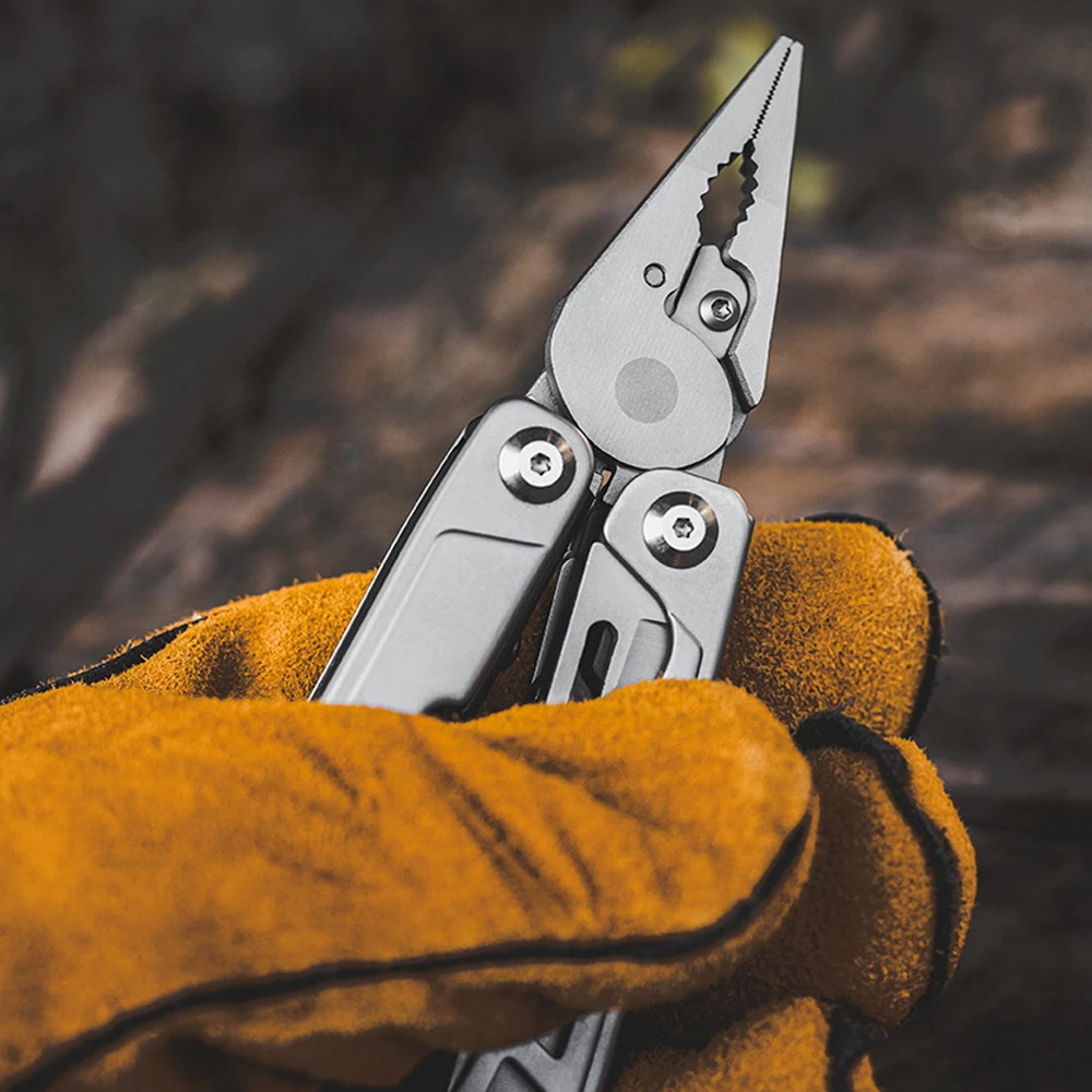 Imagem -04 - Multi Ferramenta Camping Faca com Clipe de Bolso Edc Tactical Multitool Alicerça Caminhadas ao ar Livre Survival Multipurpose Tools Kit para Homens