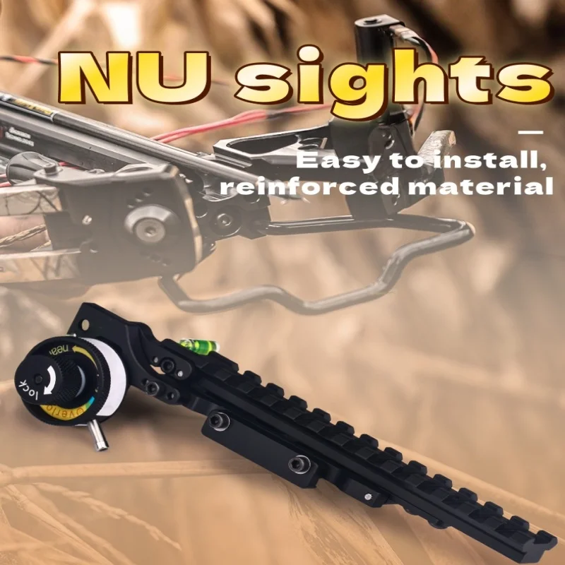 

Arrow and Archery Accessories Sight Frame Up and Down Adjustment with Sight Light Crossbow Sight Adjustment Frame Entertainment