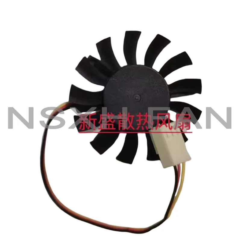DFS500912M 12V 1.6W 45mm Agujero 27mm Disipador de calor Ventilador de enfriamiento de tarjeta gráfica