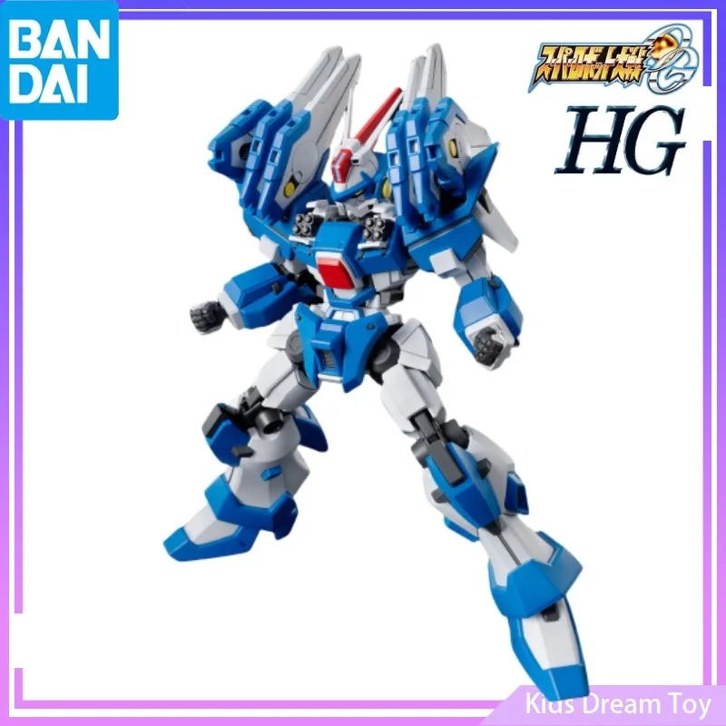 Bandai en Stock Original HG 1/144 Super Robot Wars OG figuras de Anime-ASHSAVIOUR-figuras de acción juguetes modelo de ensamblaje coleccionable